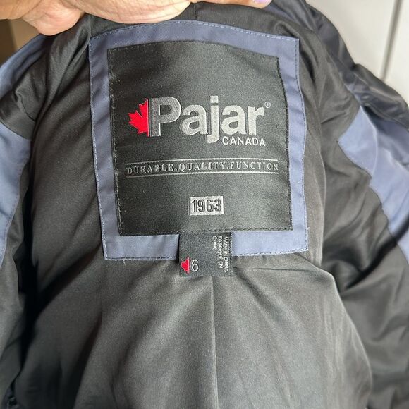 PAJAR Canada Wilson Faux Fur-Trim Parka Coat size 6 - Picture 10 of 13